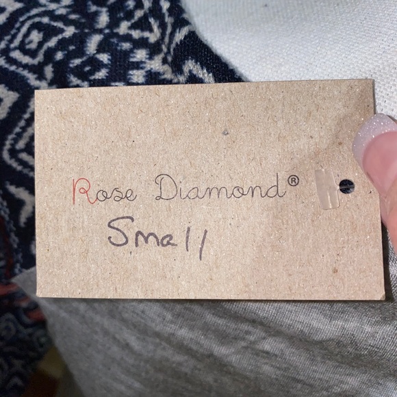 Women’s/teen tunic with patterned 3/4 sleeves New! - Picture 5 of 5